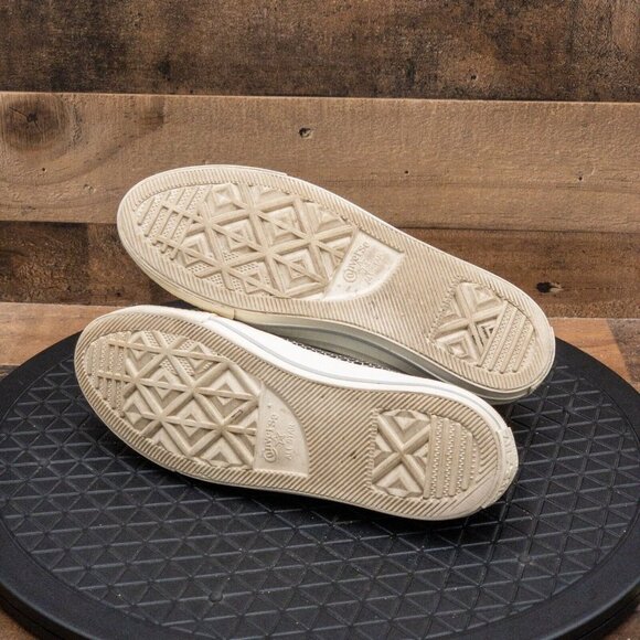 CONVERSE ALL STAR LOW SNAKESKIN PRINT WOMENS ATHLETIC SHOES BLACK LEATHER SIZE 6 - Picture 4 of 9